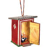 Outhouse Ornament